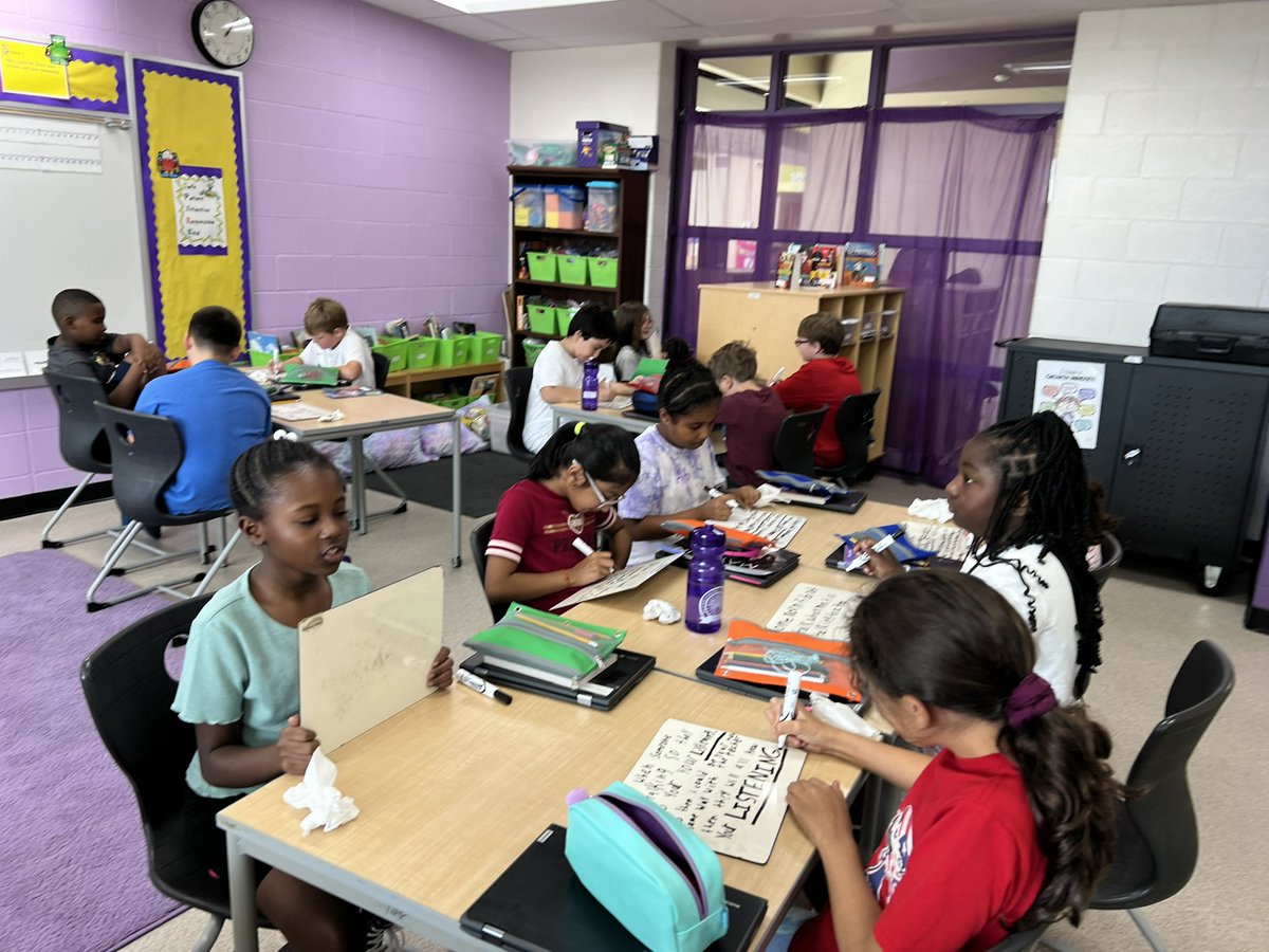#REYNproud Noticing, wondering,writing class norms,making leaf rubbings…..