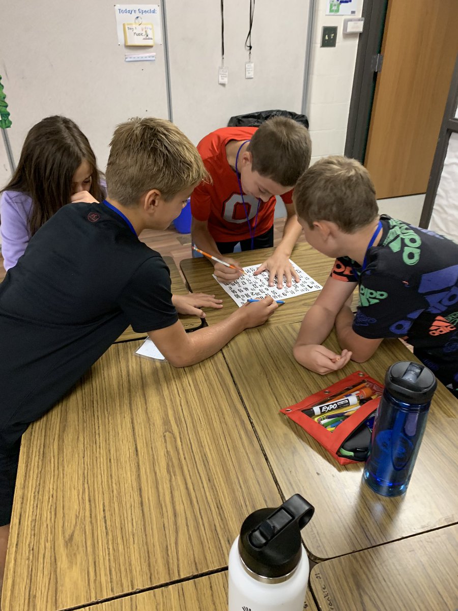 MissFrench17's tweet photo. “100 Numbers to Get Students Talking” @saravdwerf What does group work look 👀 like and sound 👂🏼 like ❓

#collaboration #communication #iteachmath #MTBoS @GranvilleEVSD https://t.co/5l9LJikLEP