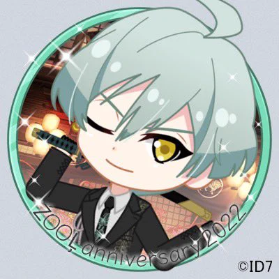 アイナナ 缶バッジ グループ記念日 ŹOOĻ トウマ 虎於 巳波 アイドリッシュセブン公式＠大神万理 on X: 