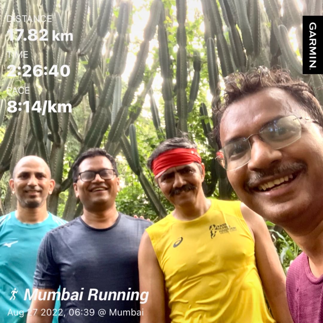 CaptSunderChand's tweet photo. Hill training with comrades buddies. 17 k not bad to start with. Arey jungle is always a memorable experience to run.
#beatyesterday #rrunning https://t.co/xzniFhy5EC