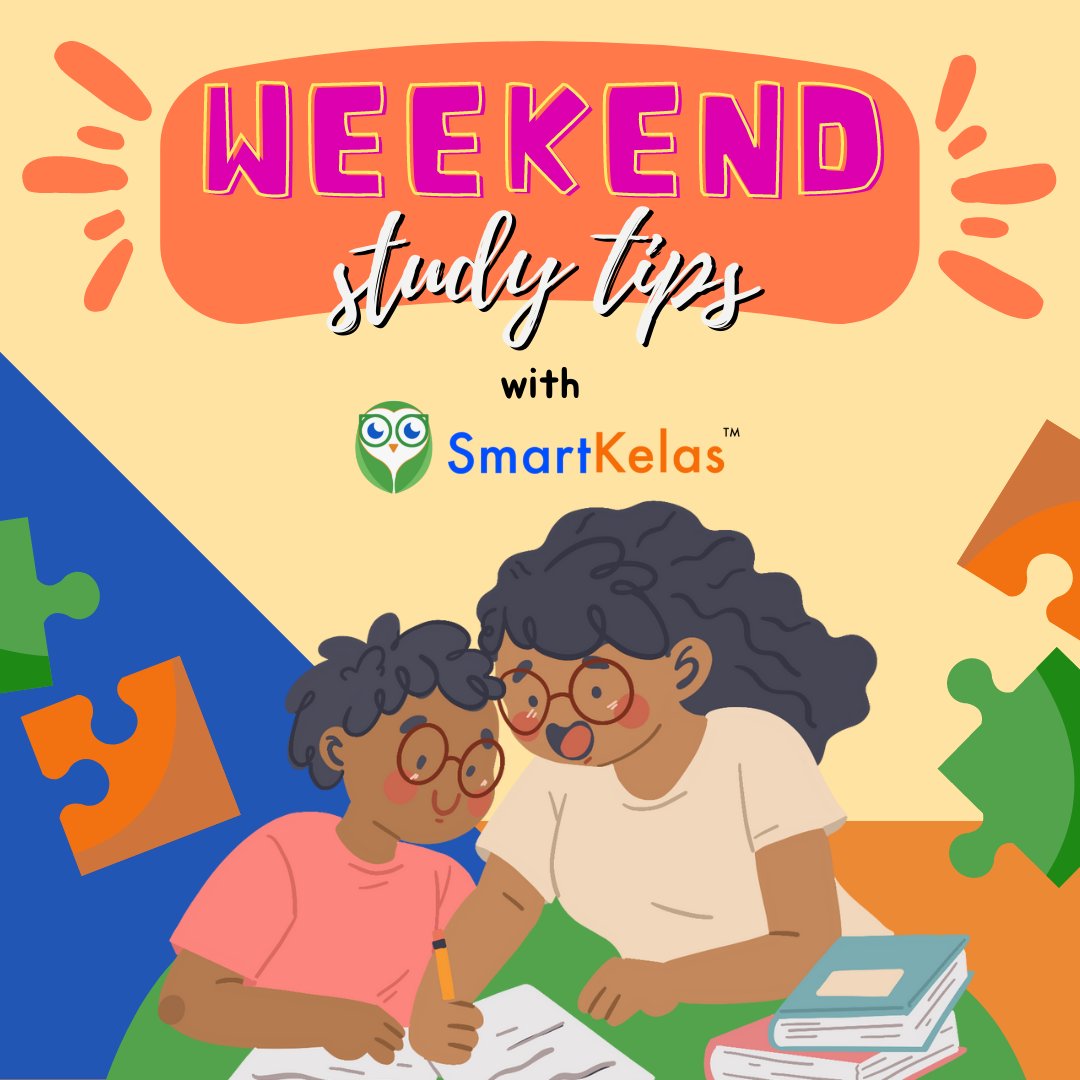 SmartKelas's tweet image. It&apos;s the weekend! How can we slot our studies during the next two days?

✅ Pick a day between the two to focus on your studies.

✅ Study when you are least likely to be interrupted.

✅ Prepare your study materials the day before.

#studytips #selfstudytips