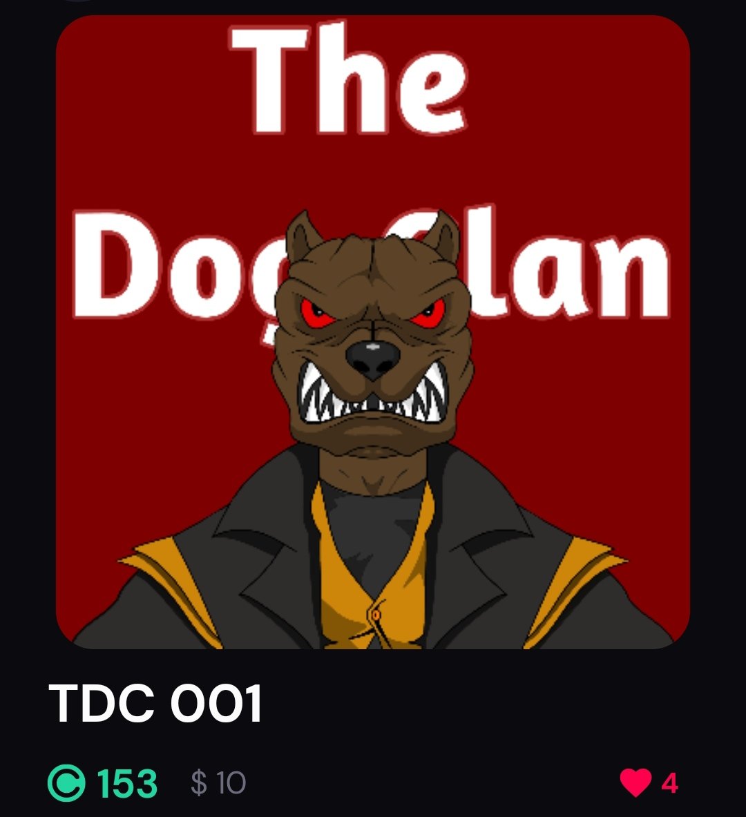 New drop The Dog Clan only on 
<a href="/curateproject/">$XCUR</a>  
web.curate.style/profile/000afd…
#NFT #NFTs #NFTdrops  #NFTCommunity #CryptoArt  #NFTdrop #NFTartist #nftart #NFTCollection #NFTcollectibles #nftcollector #XCURNFT #CurateNFT #Curate #XCUR