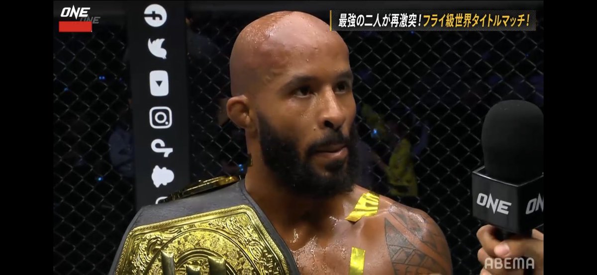 assy_24's tweet photo. デメトリアス・ジョンソンめっちゃ強くて感動!日本にも来て!!
#Demetrious Johnson #ONE Championship https://t.co/bnLaVMQpJ5