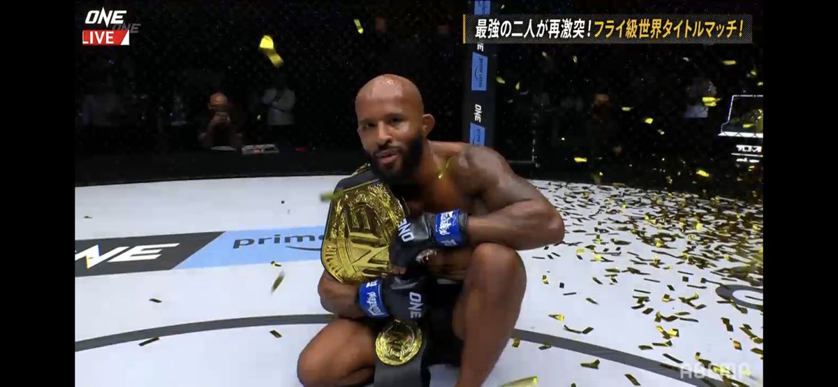 assy_24's tweet photo. デメトリアス・ジョンソンめっちゃ強くて感動!日本にも来て!!
#Demetrious Johnson #ONE Championship https://t.co/bnLaVMQpJ5