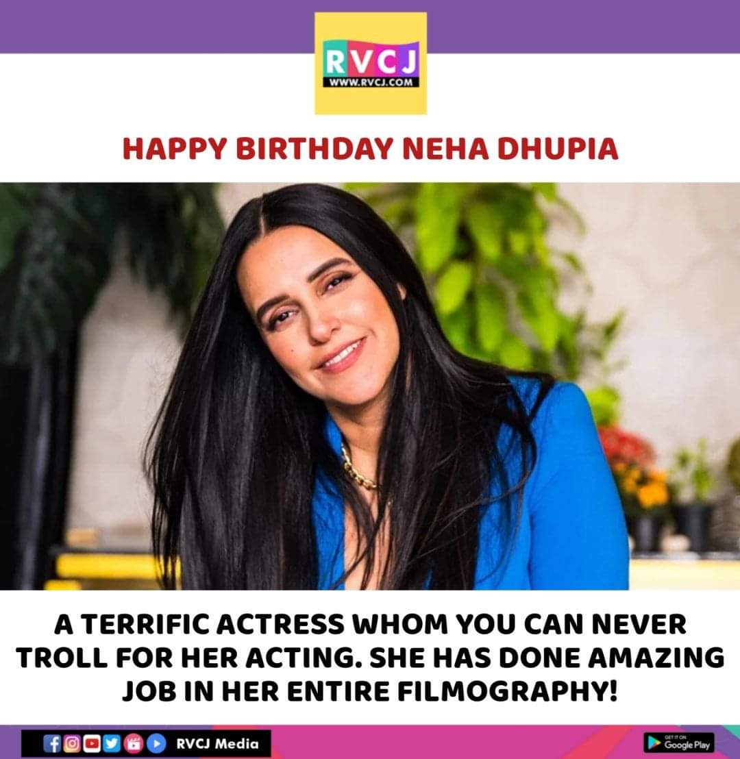 Happy Birthday Neha Dhupia!    