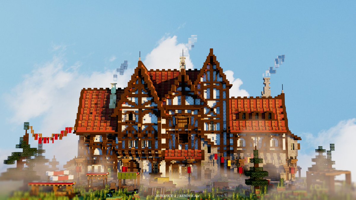 TheCubicART's tweet photo. It's time to wake up to a new day.
builder:Ice
render:April
#Minecraft 
#minecraft建築コミュ 
#Minecraftbuilds https://t.co/FC2sLo6cKy