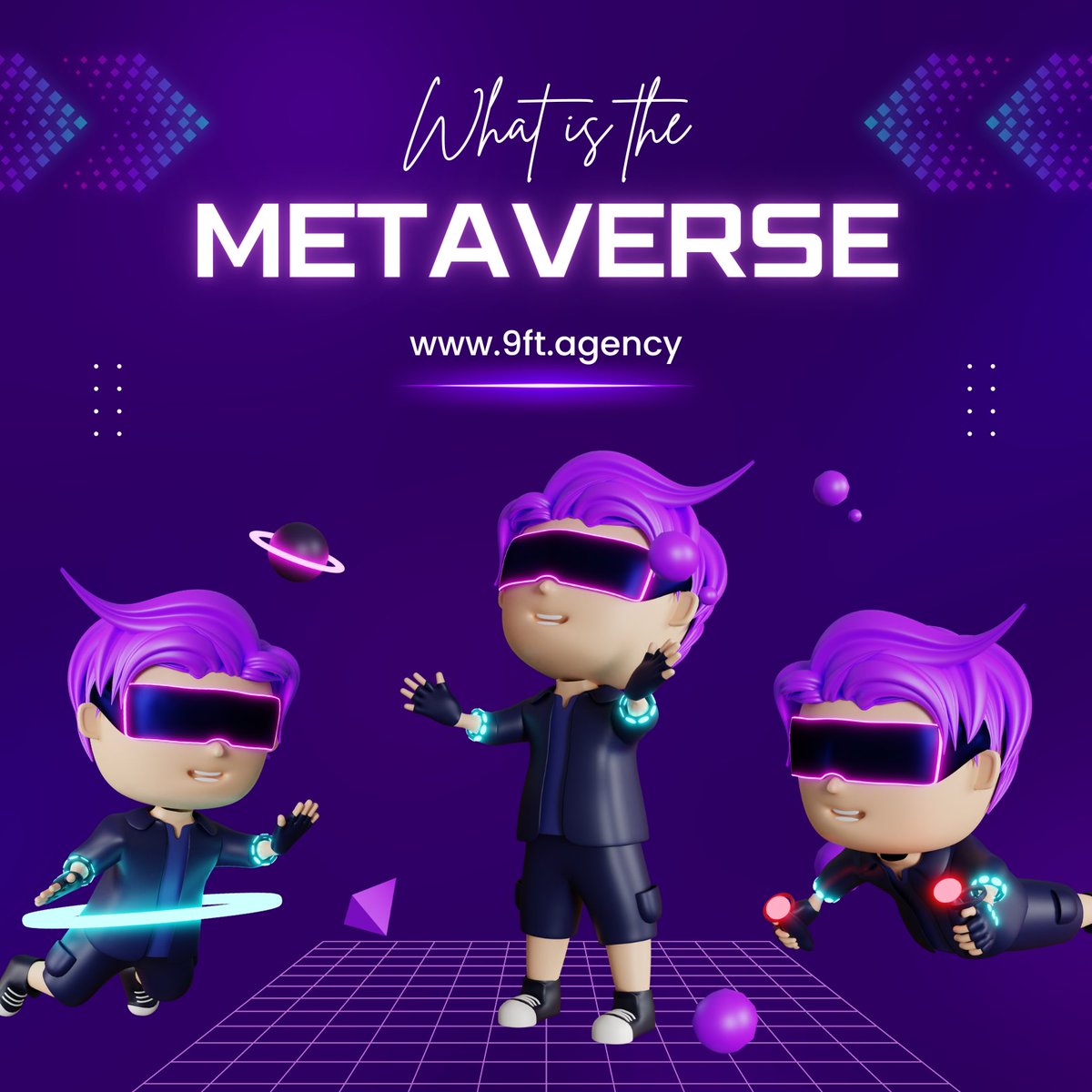 9FTAgency's tweet photo. What is the #Metaverse?

#NFT #Web3 #Web3Developers #Blockchain #Blockchaindevelopers #Developer #NFTCommunity #Web3Community #ETH #Ethereum #MATIC #Polygon #Solana #Sol https://t.co/6ocr6khBue