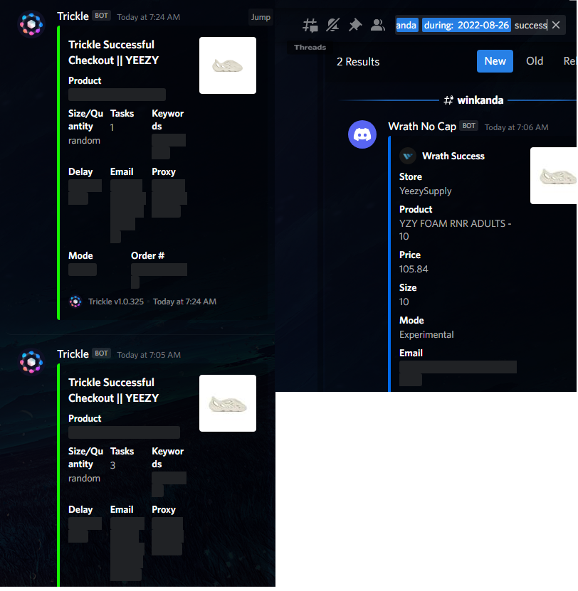JsonPhi's tweet photo. TY @wrathsoftware and @tricklebot most consistent bots
Proxy: @DCM_Solutions Best Dailly, @HypeProxiesio, @InsomniaProxies Subnet, @DonutProxies , @BreadProxy 
CG: @polarchefs best cg and amazing staffs
Gmail: @Jannnounts ton of passes
Sever: @hyonix and AWS https://t.co/jtLiBgHz7e