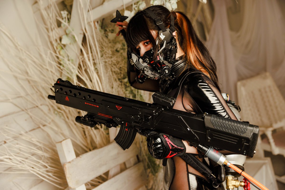 miy2mee's tweet photo. ⚠ #Cosplay #Cyberpunk

　　　　    ✧✧✧
　　　　　 創作
　　　Cyber Ninja Girl
　　　　　✧✧✧

Photo / @duke_soba 
Items / @UEDAJYOKO https://t.co/vIYXa2TmtO
