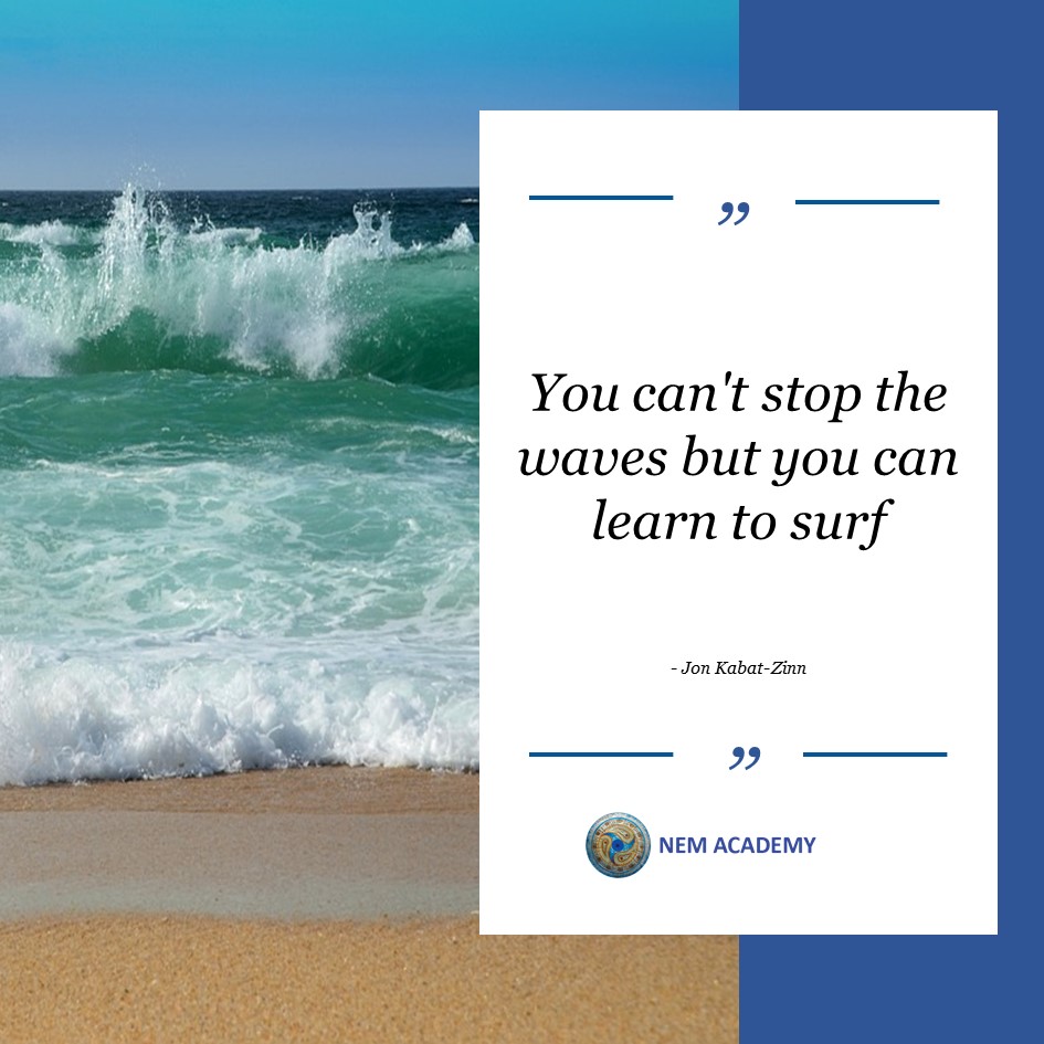 NewEnergymovers's tweet photo. You can't stop the waves, but you can learn to surf

#nemacademy #nemacademy_breda
#tips #persoonlijkegroei #opleidingcoach #opleidingen #mentalhealth_community #stapbudget #quotes https://t.co/BMSyJHQohm