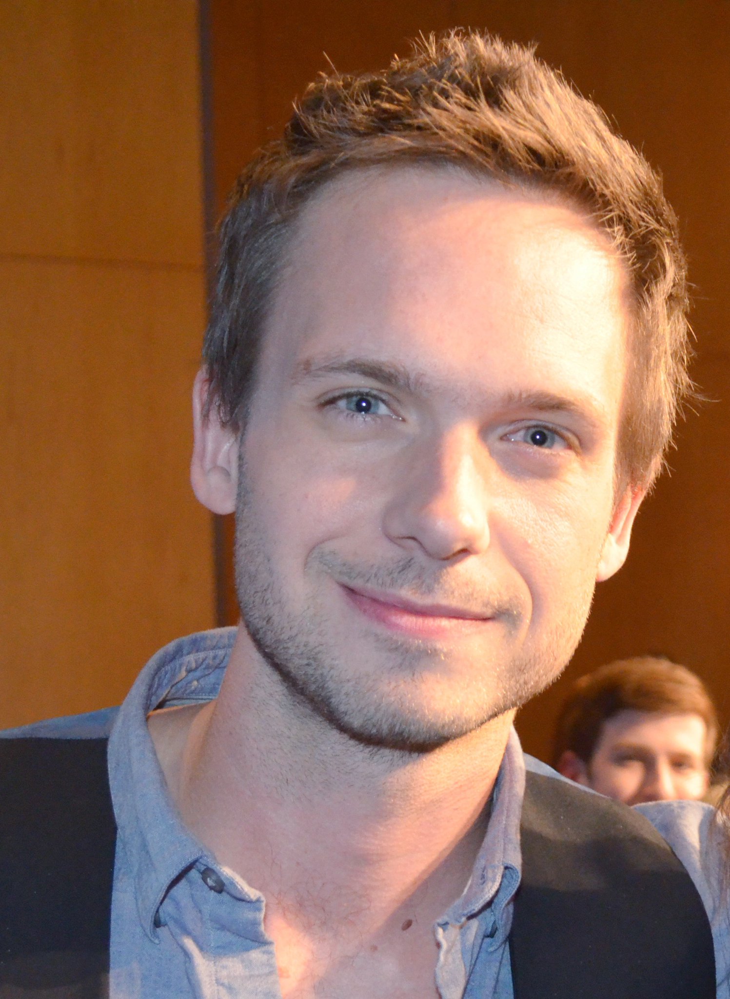 Happy Birthday to Patrick J. Adams 
(August 27, 1981). 
