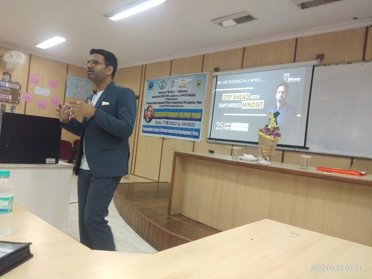 mpowermindset1's tweet photo. Session Maharashtra centre of Entreprenuer Developement https://t.co/V9wZ8n3NdH