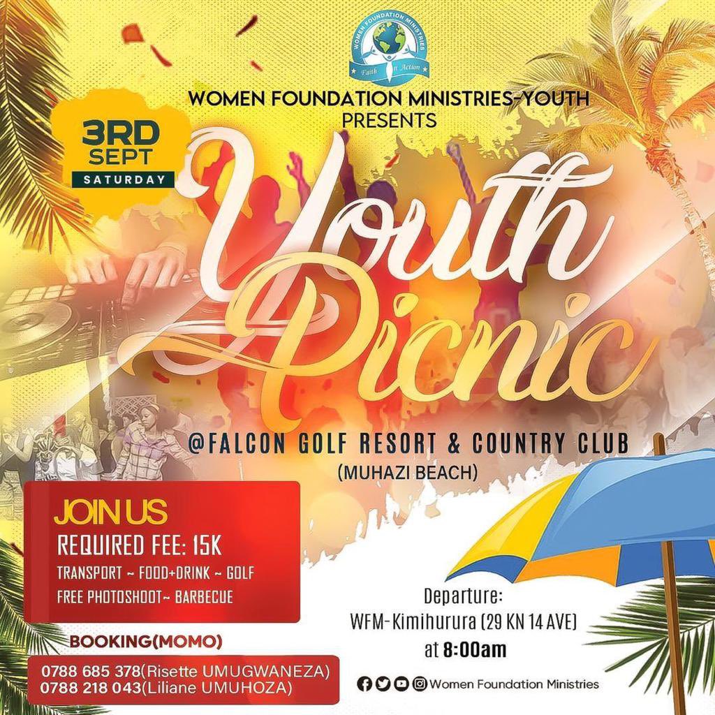 Join this exciting picnic! 💃🏾💃🏾💃🏾
<a href="/visitrwanda_now/">Visit Rwanda</a> <a href="/TujyeKunywa/">#FarmilesApp</a> #RwOT #VisitRwanda <a href="/RutamuInnocent/">Innocent Rutamu</a> @IribagizaDoreen