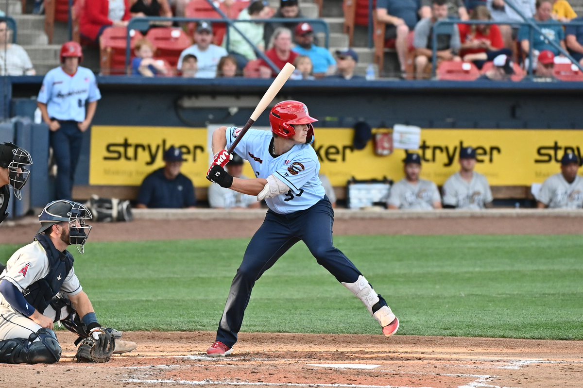spokaneindians's tweet photo. “I'm stronger. I'm smarter. I'm better. I am better.” - @HunterGoodman35 after hitting his eighth home run in the last nine games. 💪 #GoSpo https://t.co/KhLt7qdknp