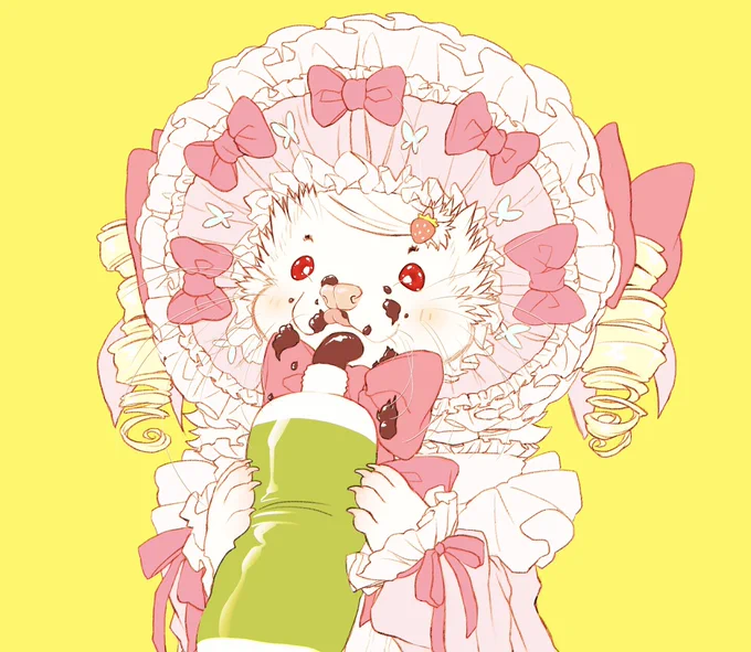 Requested Ferret Doodle "Sweet Lolita ferret" 