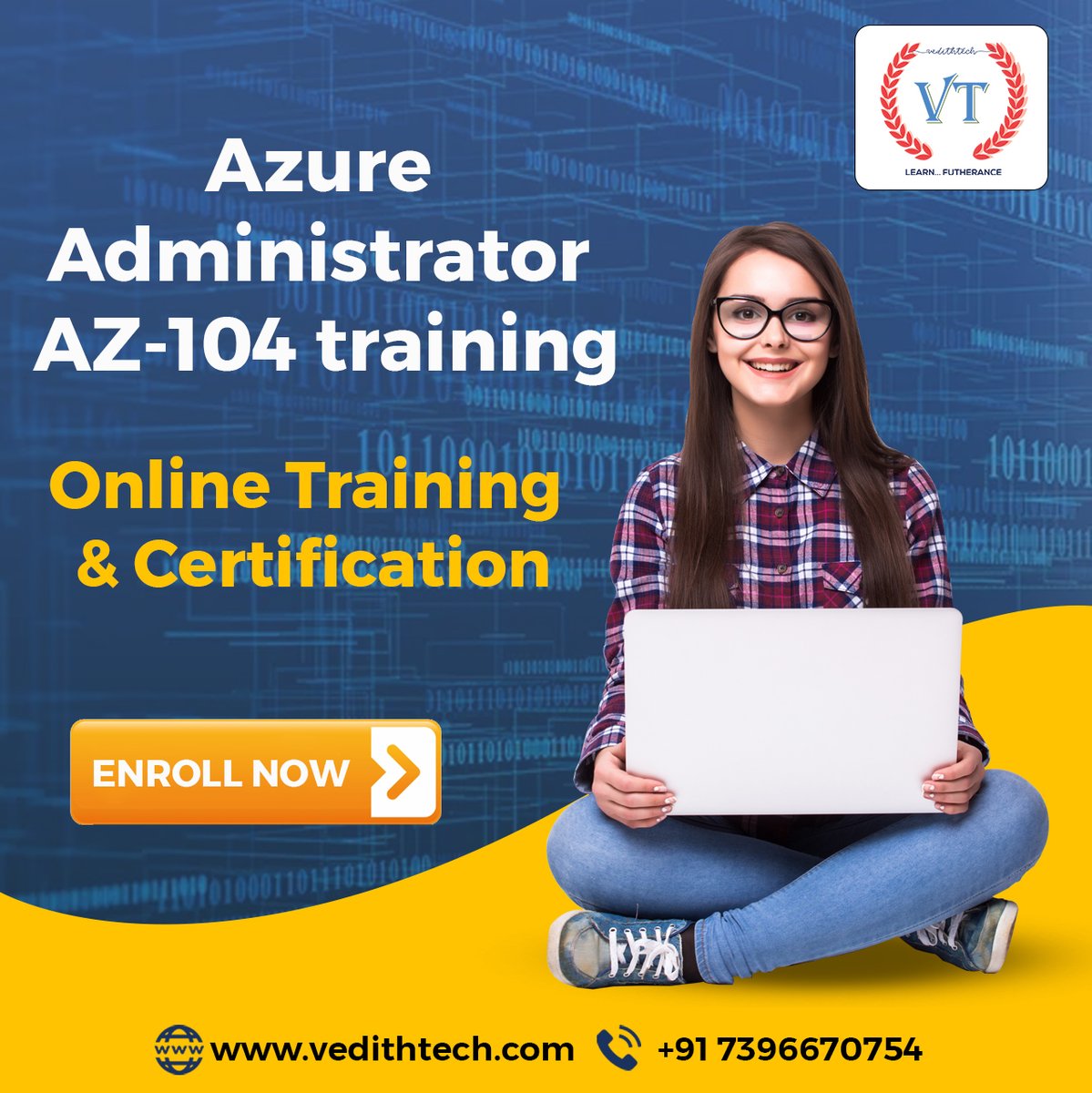 yashved12's tweet photo. "You Can Learn and Gain more Knowledge, Join Immediately in the Azure Administrator, Vedithtech is the Best Training Institute in Hyderabad

Visit: https://t.co/0HjgTGfGyv
Contact no: 7396670754"

#vedithtech #azure #training #certification #azureadministrator 
#bestazuretraining https://t.co/hcWzgFUiud