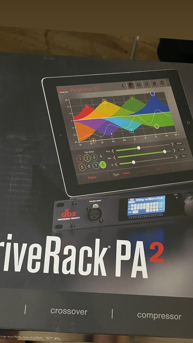 BD4o2's tweet image. Finally 🙏🏽✍🏽🎙#DBX #DriveRack #Pa2 #PaSystem
