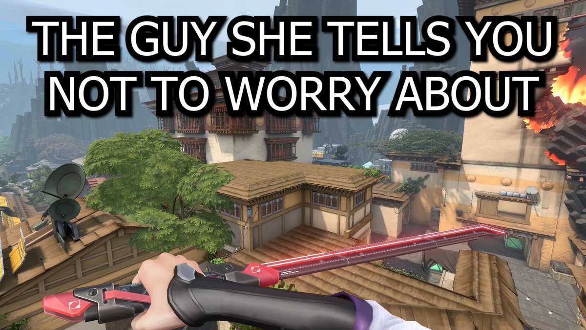 You vs the guy she tells you not to worry about (totally not from my own experience)