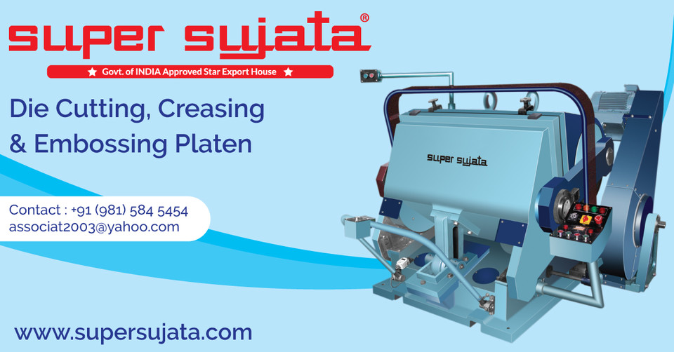 idea_amritsar's tweet photo. 'SUPER SUJATA Brand' - Platen Die Cutting and Creasing Machine Manufacturer India
https://t.co/GNBLHrhkmI
#die_cutting_machine #platen #punching_machine #victoria_die_cutting #punching_machine #hand_fed_platen #Creasing_and_Embossing #machine https://t.co/Qla8wVkkw8