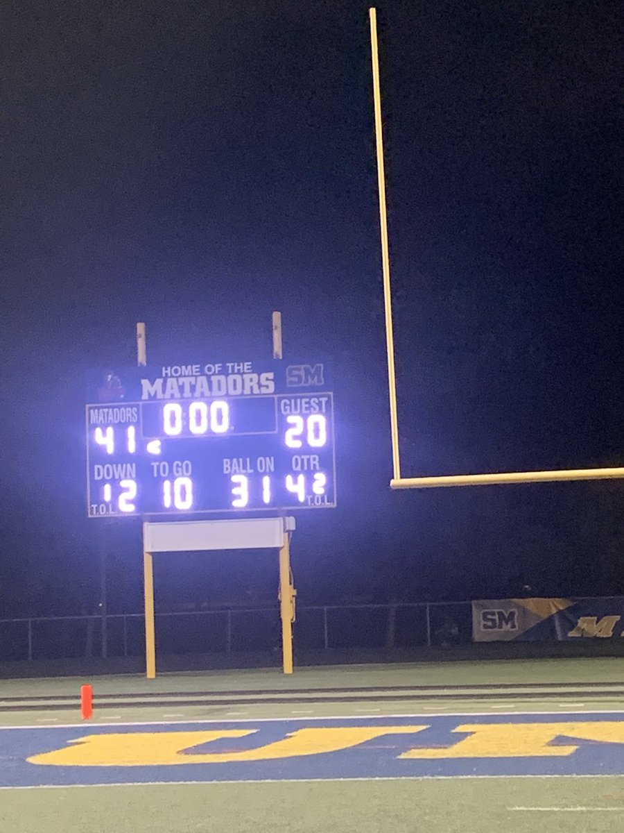 MatadorsFTBALL's tweet photo. SHADOW WITH THE WIN!!!!! 2-0 https://t.co/OYTilk780K