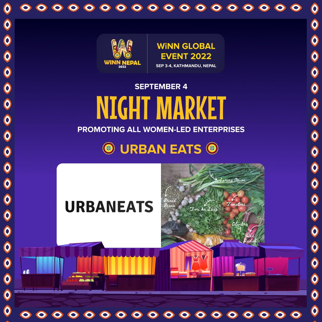 WinnNepal's tweet photo. Urbaneats sell produce directly from urban farmers to consumers through their subscription packages. A climate tech startup focused on tackling rising food insecurity in rapidly urbanizing cities, they aim to decentralize the food system.

#winn #winnnepal2022 #urbaneats https://t.co/QaxPwVBfN6