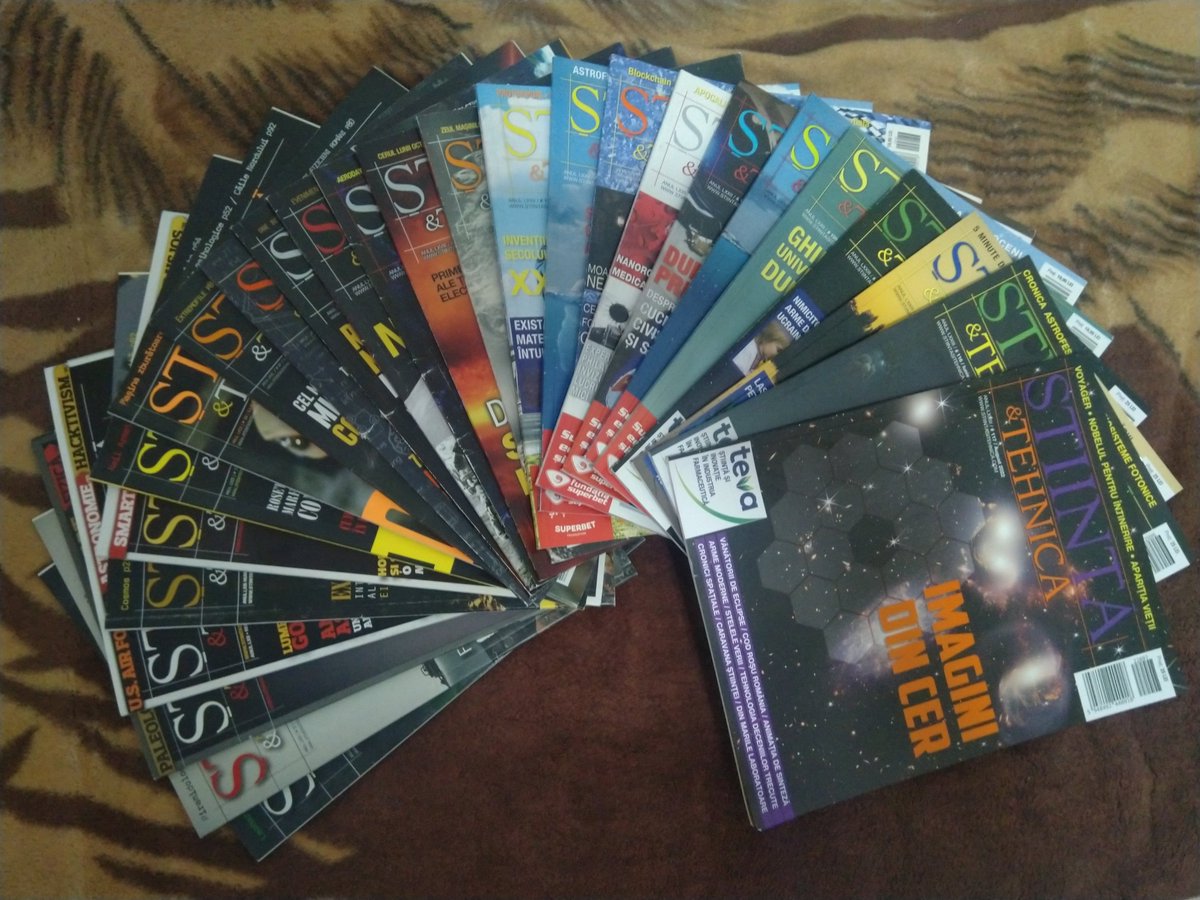Adrian87bv's tweet photo. I've been reading it on and off over the years, but probably the only romanian printed publication i'm still giving a damn about @Stiinta_Tehnica 
#stiintasitehnica #scienceandtechnology #geeklife #printedpress https://t.co/jXI2LWcGmx