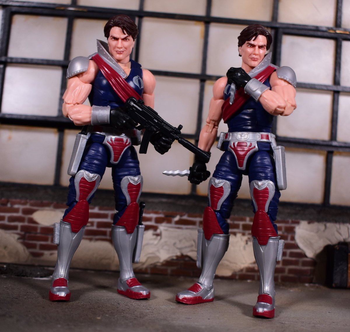 erivera94's tweet photo. "Tomax and Xamot also known as the Crimson Twins or Crimson Guard Commanders are the co-leaders of Cobra's elite troops, the Crimson Guard, and debuted in 1985. The twin brothers are mirror images of each other."
#gijoetoys #gijoehaslab #gijoes #gijoeclassified https://t.co/7kcDR42PVD