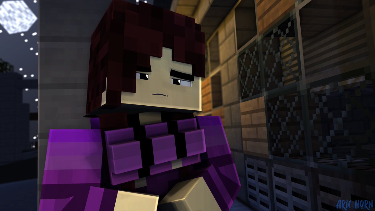 arichorn's tweet photo. She is Sad (Official Wallpaper) #mineimator #mineimatorrender #mineimatorindonesia #minecraft #minecraftrender #minecraftcity #minecraftnight https://t.co/Q92Qp4tNUU