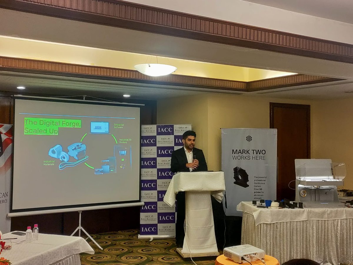 PhillipsMach_IN's tweet photo. Thank you to all attendees who were present at our seminar on Re-invent your manufacturing process with 3D printing.
Here are few glimpse from the event.
#PhillipsMachineTools #PhillipsAdditive #Markforged #3dprinting #Additivemanufacturing #Conference #Ahmedabad #IACC https://t.co/BrbM8l9FsJ