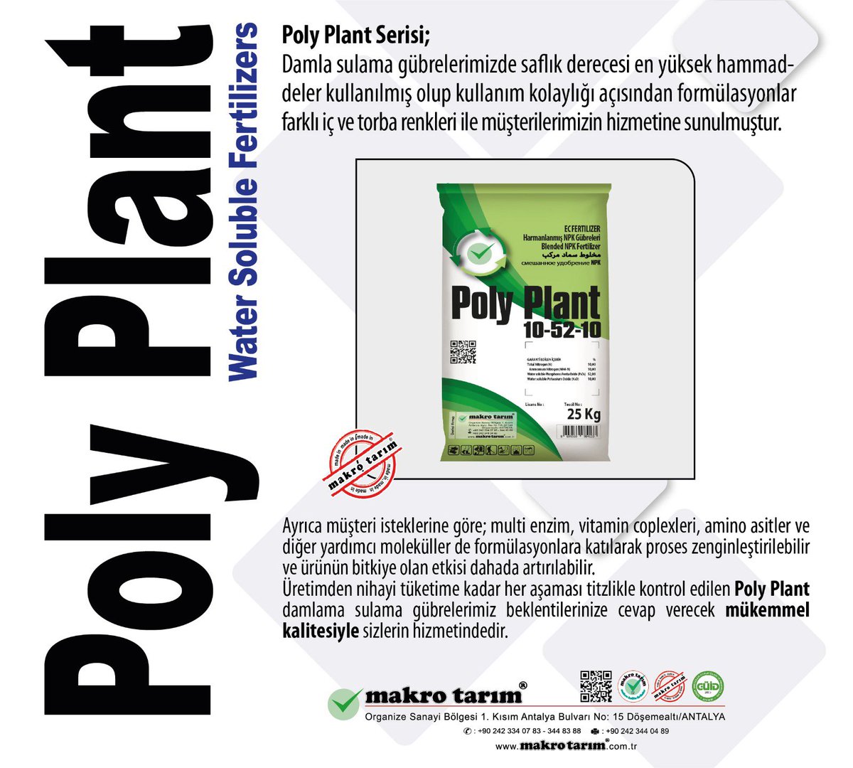 Harun2407's tweet photo. #PolyPlant NPK #StrongPlantNutritionCompany #Bymakrotarim #OurStyleBeautiful https://t.co/Fyw0qJaC21
