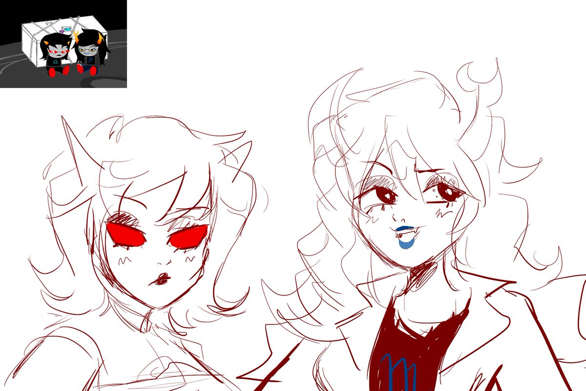 azareiss's tweet photo. Odio Homestuck, odio dibujar cosas de Homestuck.

#homestuck #vrisrezi #vriskaserket #terezipyrope https://t.co/hQz9xi63oh