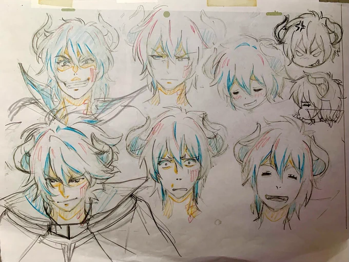 下書きですが、異世界魔王の最初のディアブロですね。 