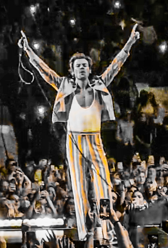 Coopsisatwit's tweet photo. Amazing night with #harrystyles at @TheGarden https://t.co/hefqGn5WXH