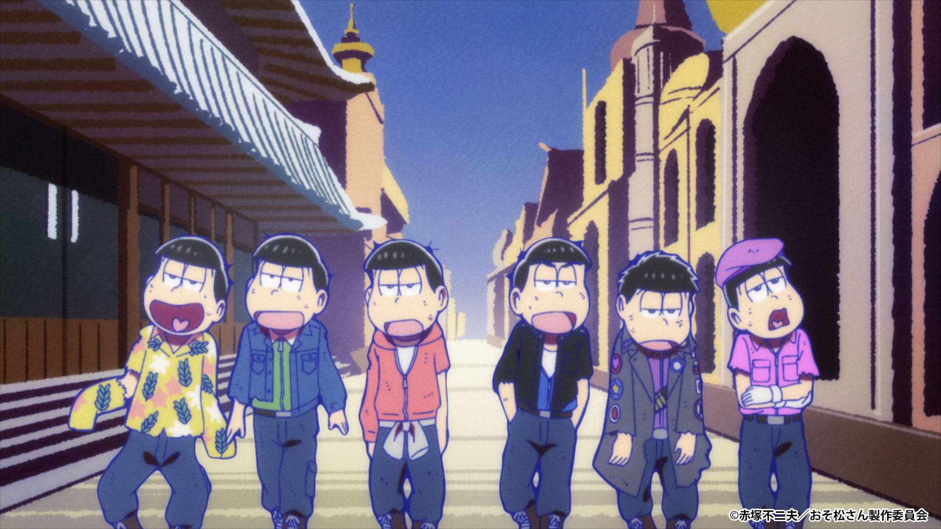 おそ松さん 公式アカウント 一部劇場にて公開中 おそ松さん ヒピポ族と輝く果実 未だの方はどうぞお見逃しなく 公開劇場一覧はこちらをチェック T Co Hceqzmxtkw T Co Kjia43sr08 Twitter
