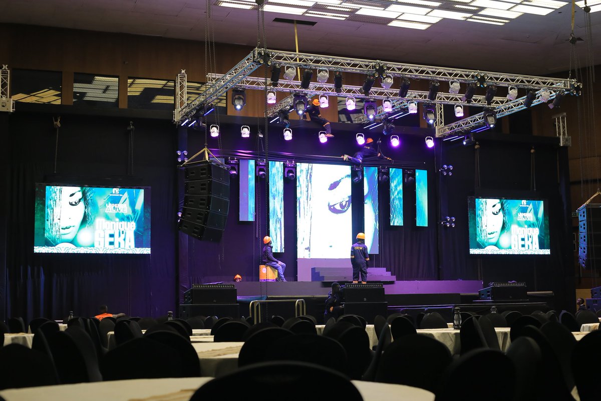 Legendsaliveug's tweet photo. Preparations in full gear.Yes, it's happening today - Our finest first edition ever; #LegendsAlive, #MoniqueSekaug, #rgConsult
Powered by: @newvisionwire , @PepsiUganda, @933kfm , @simbaradio,@NakaseroM https://t.co/WywEShwGzp