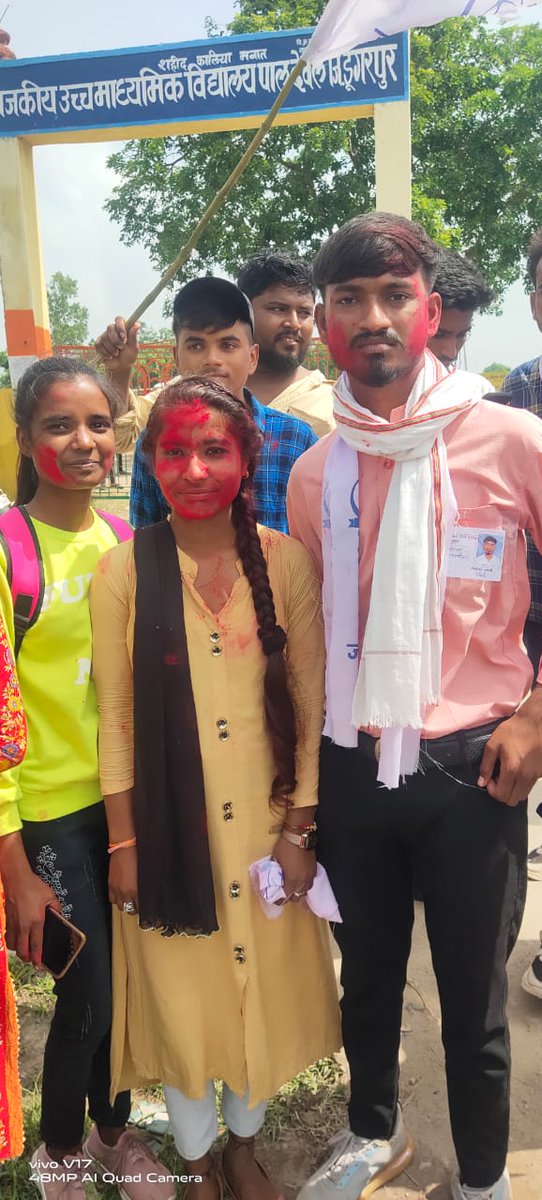 #भीलप्रदेश : पाल देवल, जिला डूंगरपुर राजकीय कोलेज में पहली बार में पहला ऐतिहासिक काम, भील प्रदेश विद्यार्थी मोर्चा का एक तरफा जीत पर बधाई जोहार 🌷🌾
<a href="/BpvmOfficial/">भीलप्रदेश विद्यार्थी मोर्चा</a>