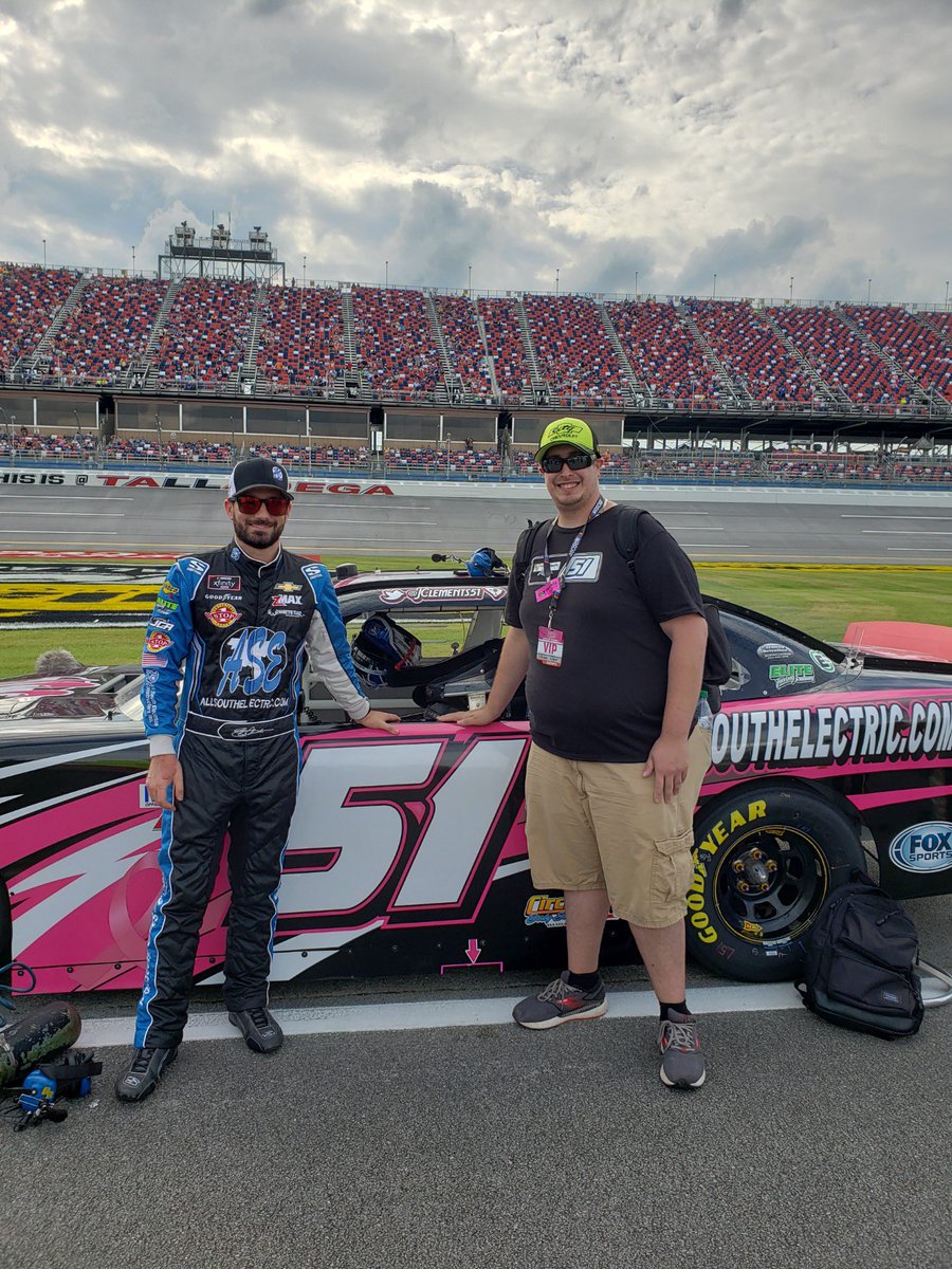stevenoon91's tweet photo. @JCR_Clements51  congrats on the victory at Daytona to you and your entire team! Much deserved victory to a driver that gave me an opportunity at one hell of a 30th birthday last fall at Talladega https://t.co/zeXi5GwCJW