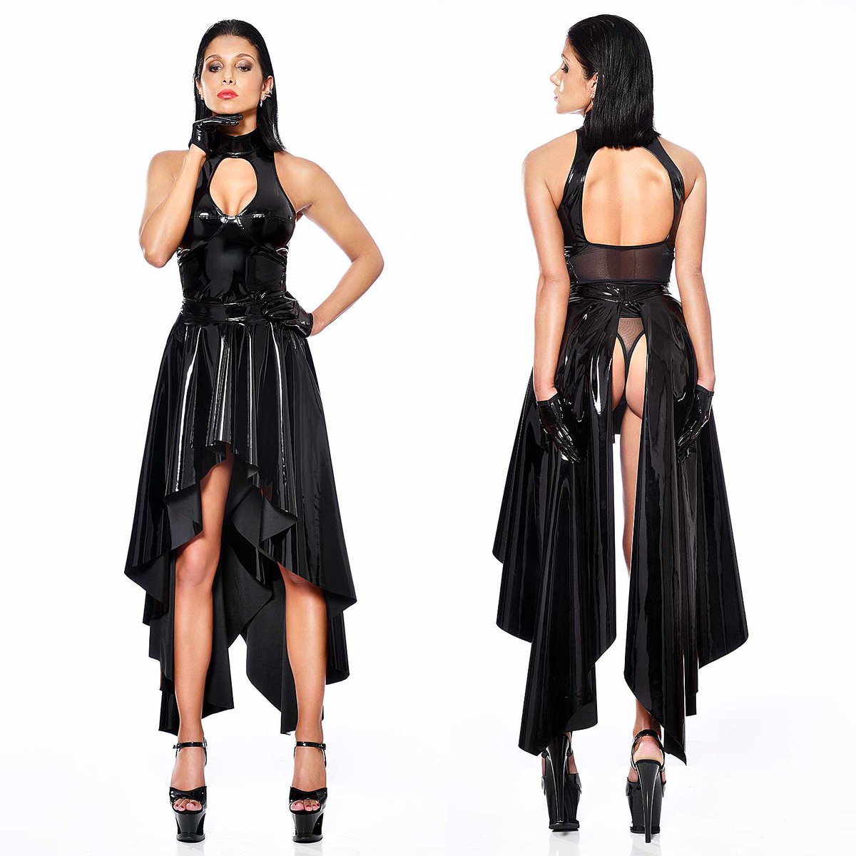 DominationMuc's tweet photo. 🌟🌟Dein Neues Party Outfit wartet auf Dich🌟🌟Boutique Domination München https://t.co/HxFl5O1l3e #lack #lackrock #lacktop #highheels #stockings #fetisch #party #bizarre #kinky #bdsm #bondage #halsband https://t.co/fjpVPaqA8j