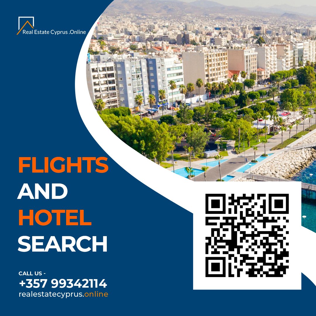 RealEstateCyp's tweet photo. ✈️ Flights and Hotel Search from Real Estate Cyprus Online

🔸The Real Estate Cyprus Online team is here to help you book your next vacation and find the best prices for flights and hotels. ✈️

🔸https://t.co/SU825p9mro

#travel #cyprus  #Кипр #Лимассол https://t.co/HRwF4YwJ6b