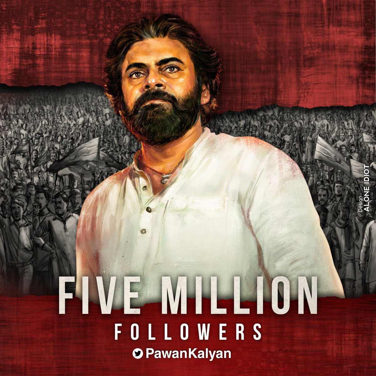 KrishNaiduPspk's tweet image. 5 Million Change Seekers For Janasenani ✊
@PawanKalyan ❤️