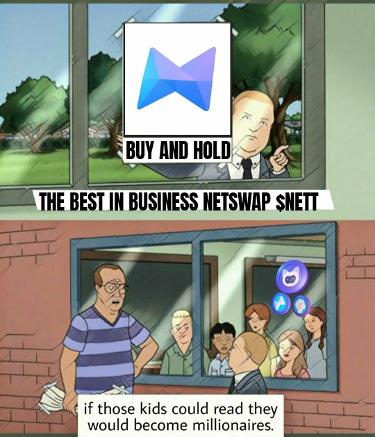 <a href="/netswapofficial/">Netswap</a> @RPSMatrix My entry 6
<a href="/Mi_lli99/">Milli .NYAN🔫😼</a> <a href="/Li_si66/">Lisi</a> <a href="/A__lex86/">Alex</a> 
<a href="/Sinajj10/">Sinajj</a> 
Checkout guys
🤩🤩
Buy and HLOD
Before its too late

$NETT $Metis #Andromeda #Nebo
#Netswap