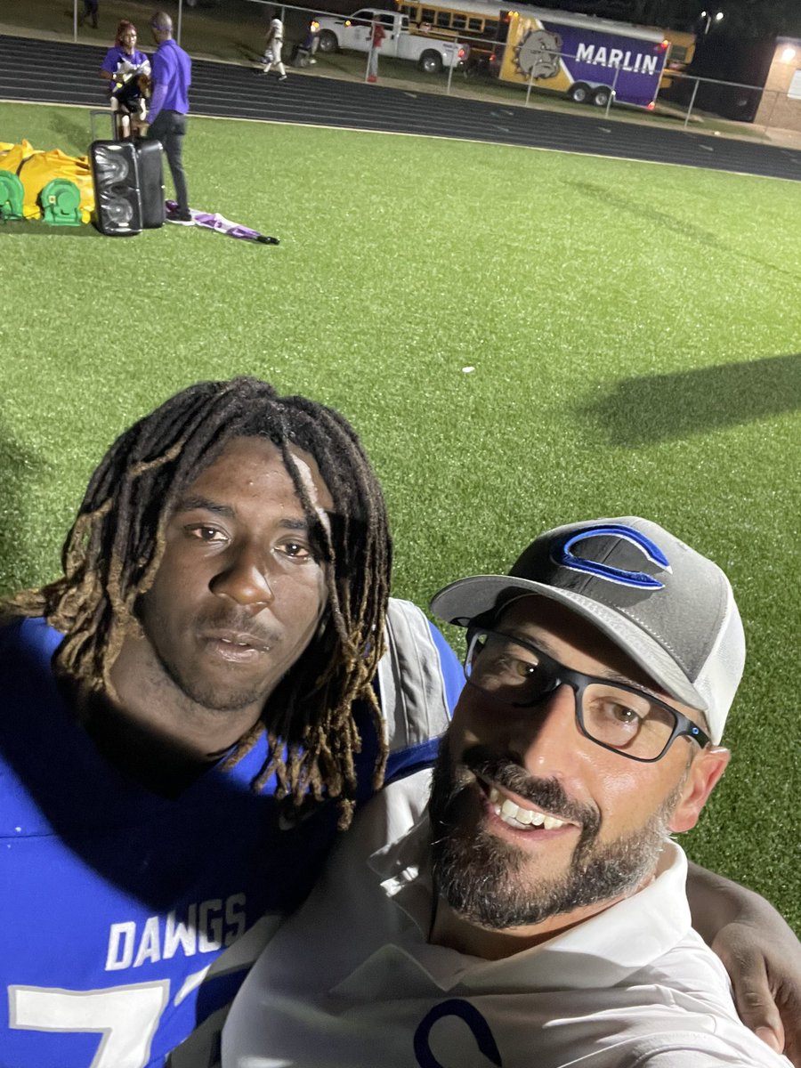 coach_nucci's tweet photo. Great start to the season!!! Very proud of these young men and the fight they showed tonight. #DawgTownTX https://t.co/wi0m8cplmS