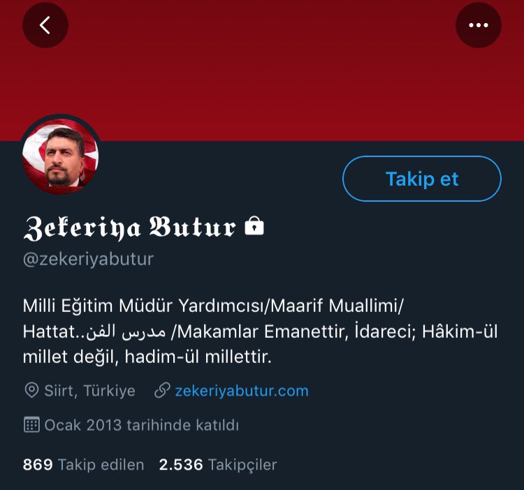 incisozluk's tweet photo. Şimdide Siirt Milli Eğitim Müdür Yardımcısı. Biosuna bakın bide. Kepaze herifler. Sizlerin yüzünden insanlar karısını-kızını hiçbiryere gönderemiyorlar. https://t.co/T0v0jr5tKq