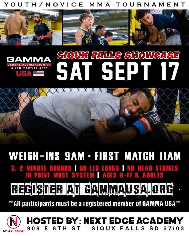 AlexJohnson69's tweet photo. Hey @magllc if you’re in town come to @nextedgeacademy Sept 17th and find your next protegé! @danesp17 #ufcstars #whosnext @danawhite @ufc #sanfordmma https://t.co/74VCn3WGJY