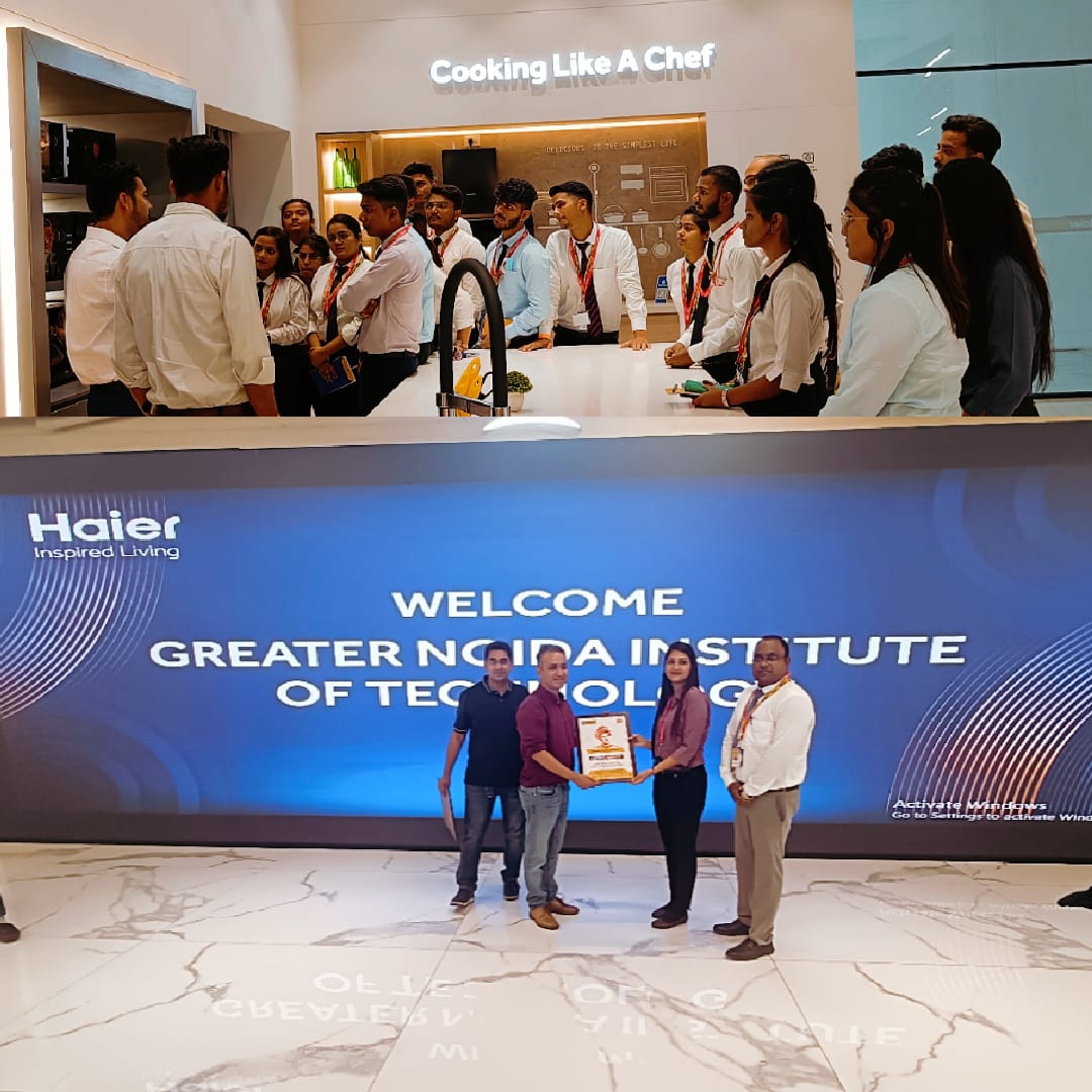GNIOTCollege's tweet photo. GIMS, Greater Noida organised an Industrial Visit at Haier Appliances (India) Pvt. Ltd. for PGDM Batch 22-24.
Visit our Website: https://t.co/1UznvJoZFG
Toll Free No.: 18002746969
#GNIOT #GIMS #GNIOTGroup #GreaterNoida #PGDM #Industrial_Visit #HaierAppliances #HaierGroup https://t.co/nDgxdSXHpM