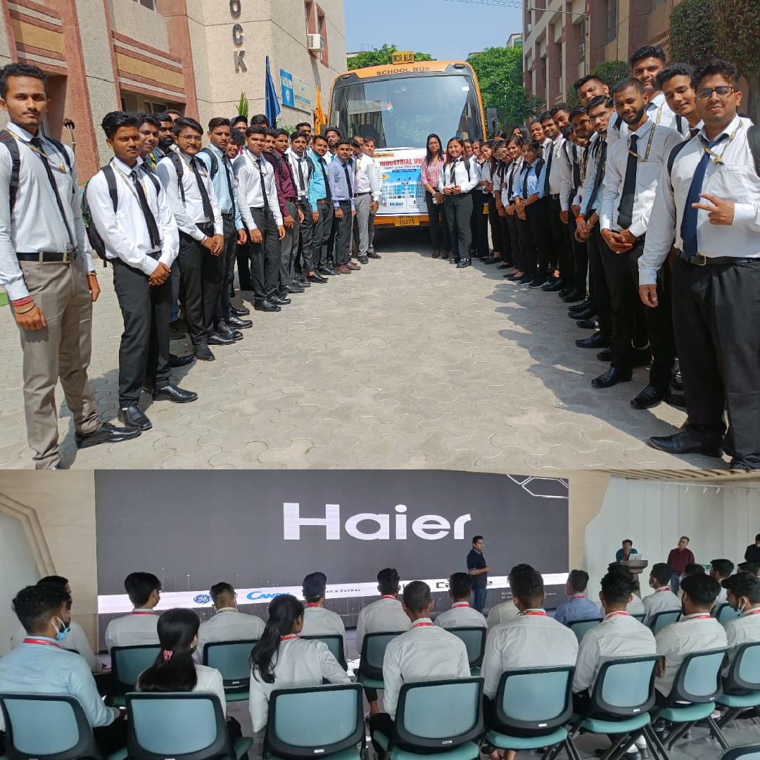 GNIOTCollege's tweet photo. GIMS, Greater Noida organised an Industrial Visit at Haier Appliances (India) Pvt. Ltd. for PGDM Batch 22-24.
Visit our Website: https://t.co/1UznvJoZFG
Toll Free No.: 18002746969
#GNIOT #GIMS #GNIOTGroup #GreaterNoida #PGDM #Industrial_Visit #HaierAppliances #HaierGroup https://t.co/nDgxdSXHpM