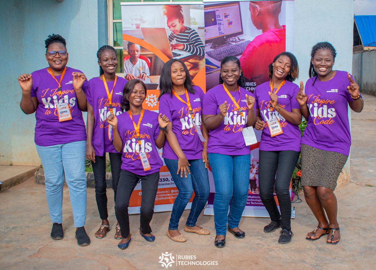 rubiestech's tweet photo. Believe us when we told you we painted the community of Ijoko purple  for a whole week from Aug. 15th-20th, 2022
The #IjokoProject will remain an iconic tech project for a very long time
We thank all our team members and volunteers for a job well done 
You're all awesome

#coding https://t.co/0m8D53Ggiq