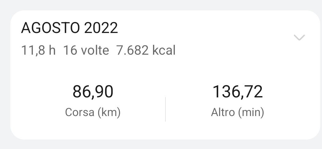 anpad77's tweet photo. E per Agosto può a dar bene così!!! #nonsimollamai #running #allenarsiinvacanza 💪💪🏃🏻🏃🏻👍👍 https://t.co/lTdHhJ3yXj