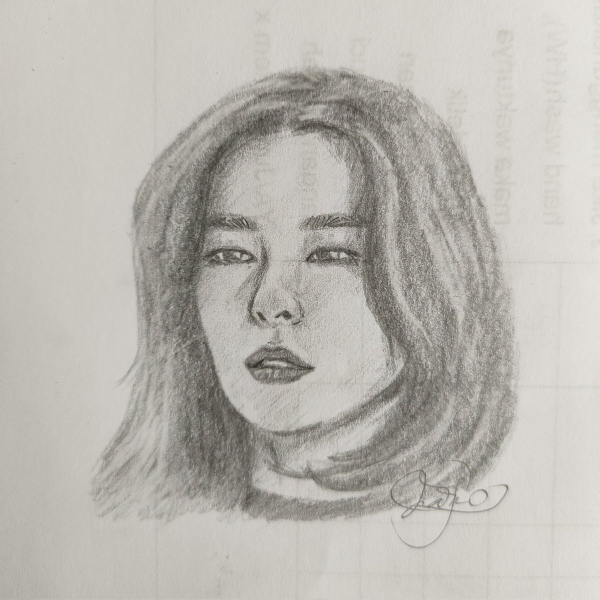 SeulReneCrack's tweet photo. doodle of #SEULGI 💛 https://t.co/Ab9Zj0Y7VL