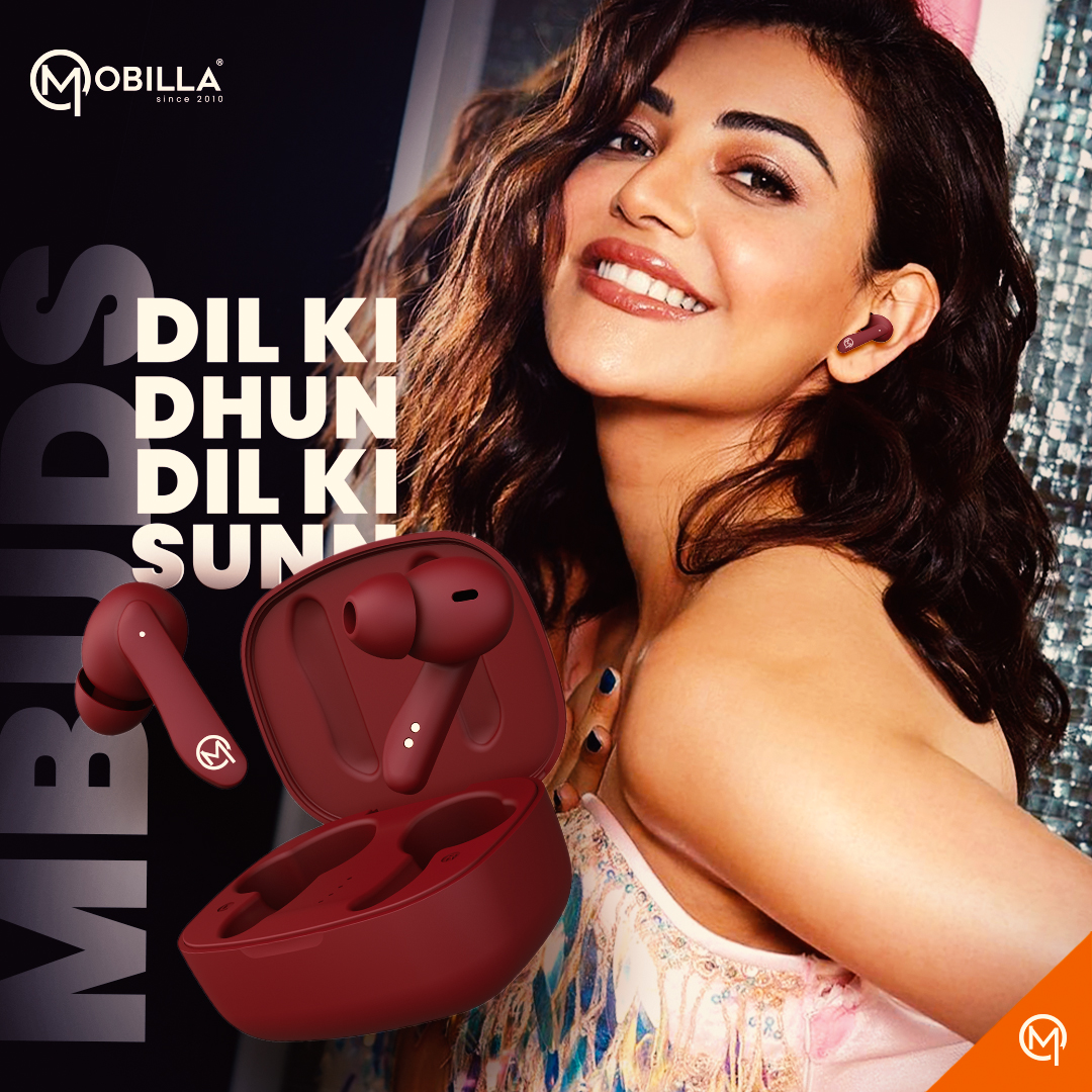 Mobilla0fficial's tweet photo. Listen to the music that your heart desires using MBuds 101!
With its compact and ergonomic design, it offers 21 hours long playtime of immersive music!
.
.
#Mobilla #HarPalKeLiye #MobileAccessories #Audio #Gadgets #Electronics #kajalaggarwal #kajal #mbuds #MBuds101 #Earbuds https://t.co/4NuoeDDTc4